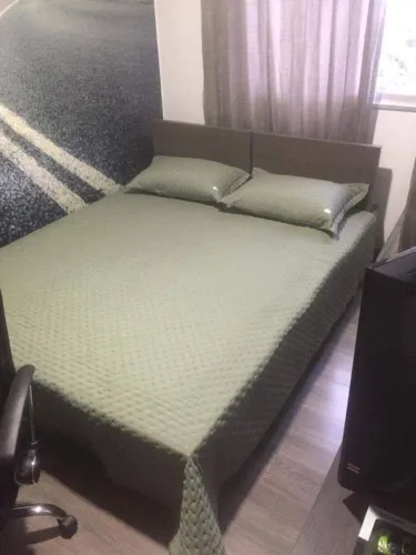 Cama casal planejado