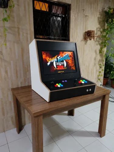 Fliperama Bartop Multijogos.