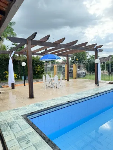 casa em mosqueiro com piscina por temporada