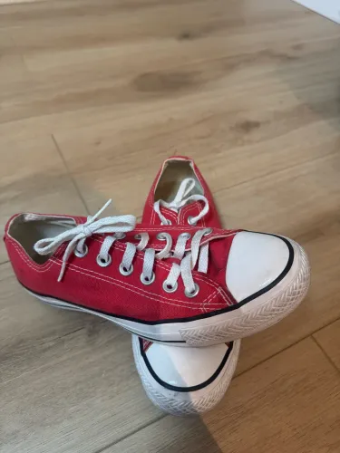 Tênis all star vermelho tam 35