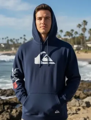 Casaco Moletom Agasalho Blusa De Frio Quiksilver Qualidade