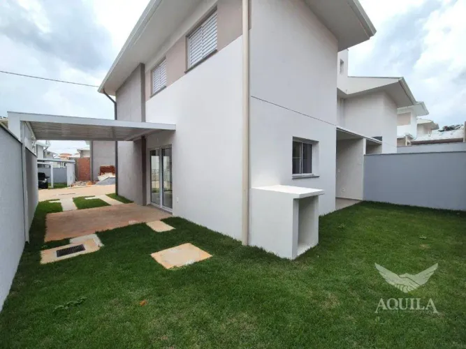 SOBRADO NOVO 115M²- 3 DORMITÓRIOS - 01 SUÍTE - QUINTAL - CONDOMÍNIO VILLA FLORA - VOTORANT