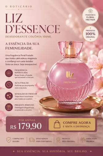 Liz D?essence Desodorante Colônia 100ml