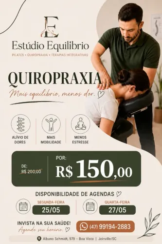Está sentindo dor, podemos te ajudar com quiropraxia ?