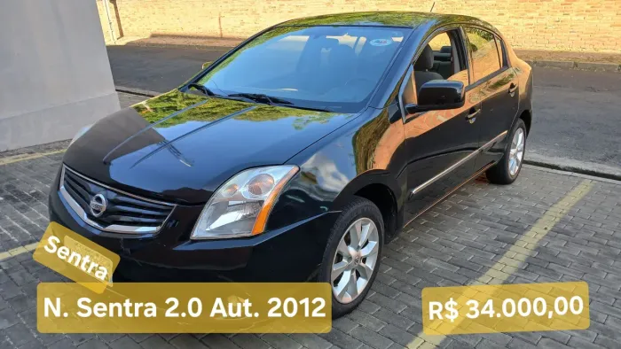 Nissan Sentra S 2.0/ 2.0 Flex Fuel 16V Aut. 2012