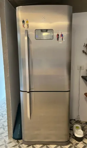 Geladeira Electrolux Frost Free 454L Efficient Inverse Cor Inox (DB53X)