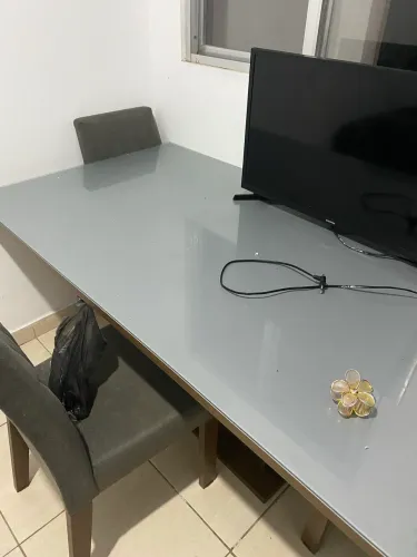 Mesa grande 4 cadeiras