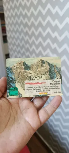 Carta Spellfire D&D 1996 - Dragon Cult: Dragon Mountain 2/100 1st Ed