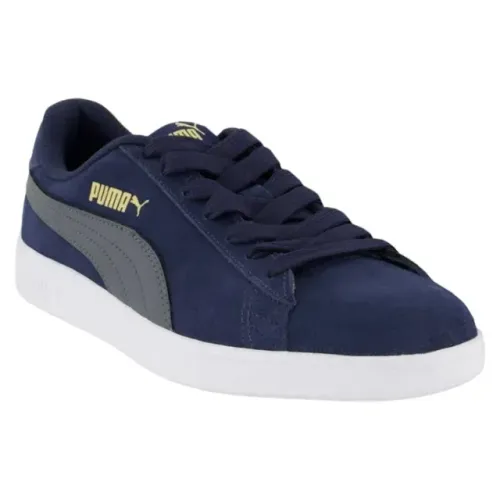 TÊNIS COURO PUMA SMASH V2 AZUL
