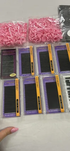 kit de extensão de cílios 