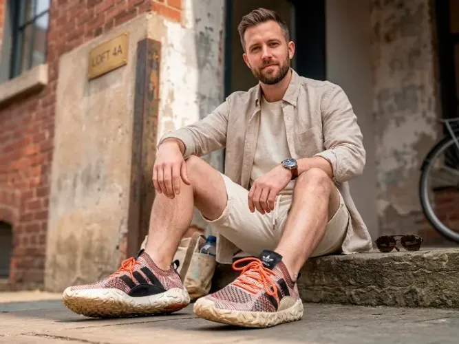 Tênis Adidas F/22 Primeknit Trace Orange Original - Tam. 44