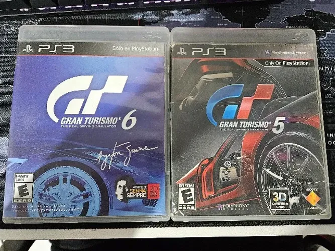 Jogo Gran Turismo 6 PS3 Mídia Física + Gran Turismo 5 (Acompanha de Brinde)