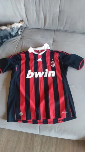 Camisa Milan 2008 Ronaldinho Gaúcho oficial Adidas