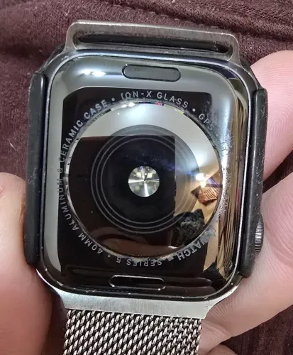 Apple watch 40mm aluminio e cerâmica serie 5