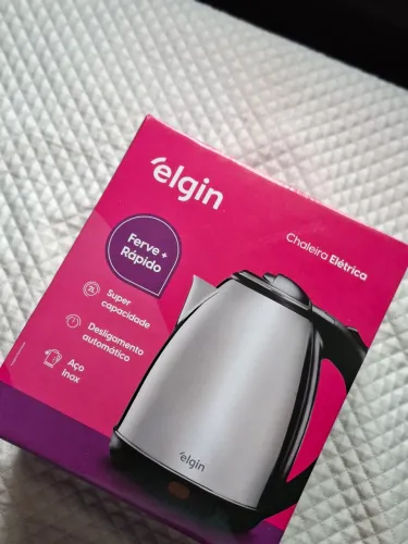 Chaleira Elétrica Elgin Inox 2 Litros - Nova, na Caixa!