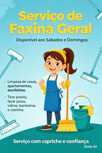 Disponível faxina