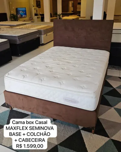 Conjunto Box Casal MAXFLEX SEMINOVA - ENTREGAMOS