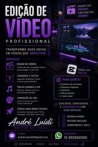 Edição de vídeo