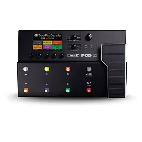 Pedaleira Multiefeitos Line 6 POD Go para Guitarra - NOVA - Na caixa