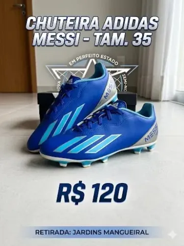 Chuteira adida messi 