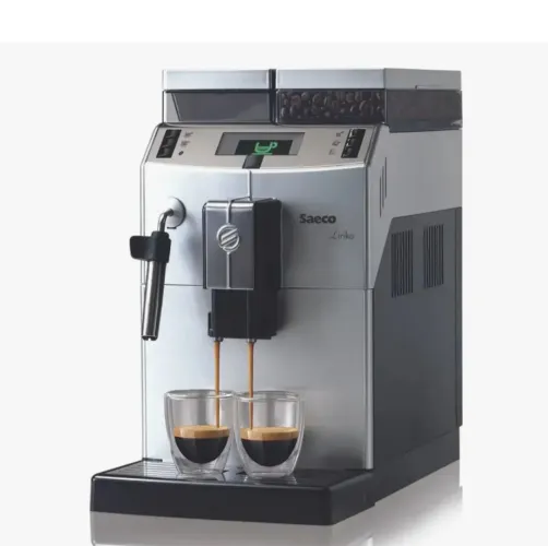 Cafeteira expresso moedora de grãos Italiana Saeco Lirika 