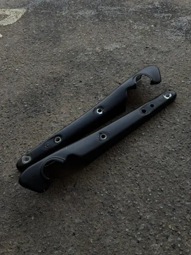 Espadas laterais acabamento paralama traseiro harley sportster