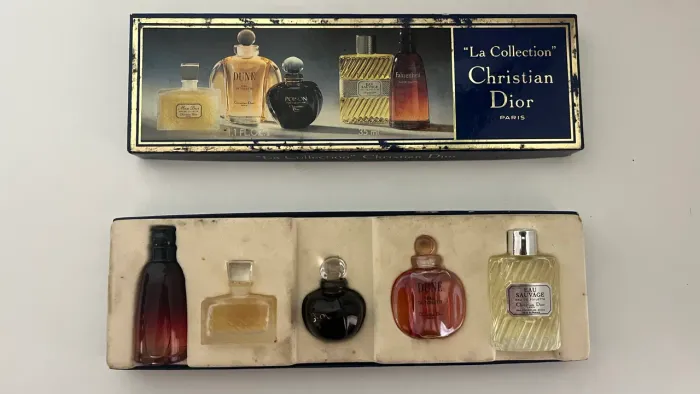 Coffret Christian Dior Vintage - 5 Miniaturas | Colecionador