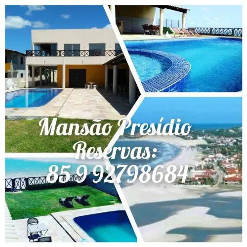 Mansão pé na areia Praia do Presídio Aquiraz -CE 