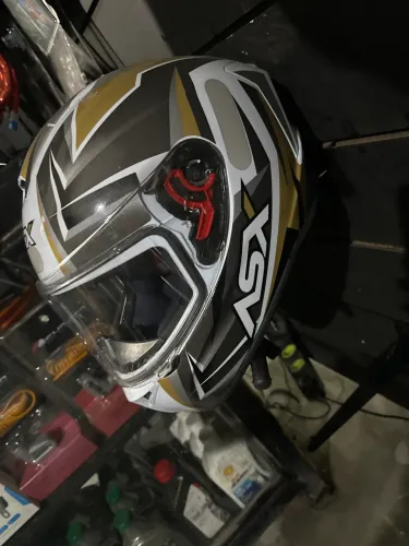 Capacete asx novo 