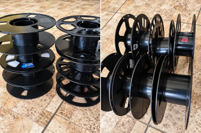 Kit 10 unidades carretel filamento 1kg vazios