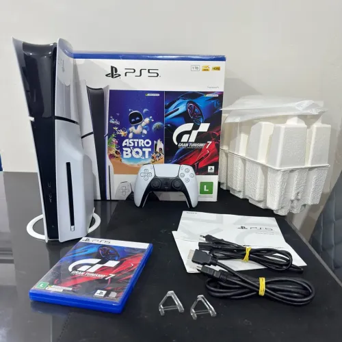 PS5 slim com leitor de disco e nota fiscal!