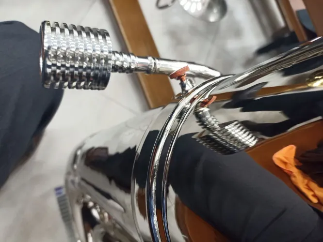 BOCAL DE INOX PARA TUBA 35