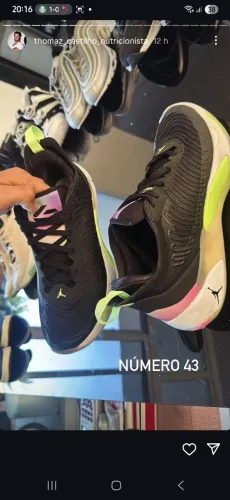 Tenis Nike Jordan Luka 1 preto N°43