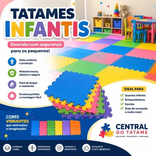 Tatames EVA infantis