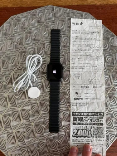 Apple Watch SE 44mm + Carregador USB - Pulseira Couro original