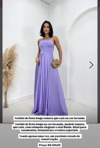 Vestido de festa