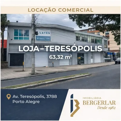 Loja com 63m² - Teresópolis - Porto Alegre - RS
