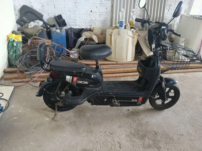 Scooter bicicleta elétrica aro14.