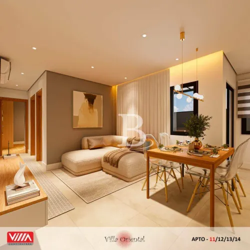Apartamento Garden com 2 dormitórios à venda, 93 m² por R$ 640.000,00 - Campestre - Santo