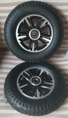 Roda aro 8 Alumínio para carrinhos de carga, 3.50-8.