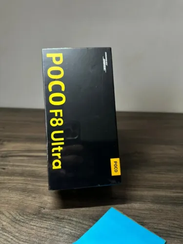 Poco F8 ULTRA 16 RAM 512 GB NOVO ! LACRADO ! Snapdragon 8 Elite Gen 5, Versão Global, Azul