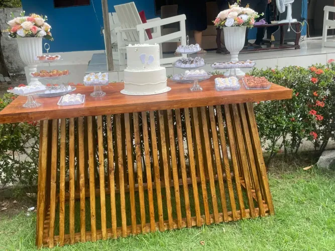 Mesa ripada e todo tipo pra sua festa