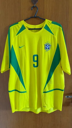 Camisa seleção brasileira 2002 Ronaldo