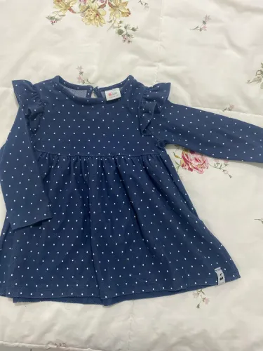 Vestido bebê menina 6 a 9 meses