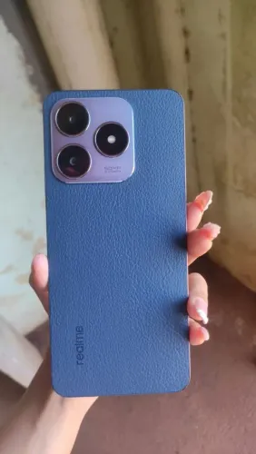 REALME C63 256GB traseira de couro
