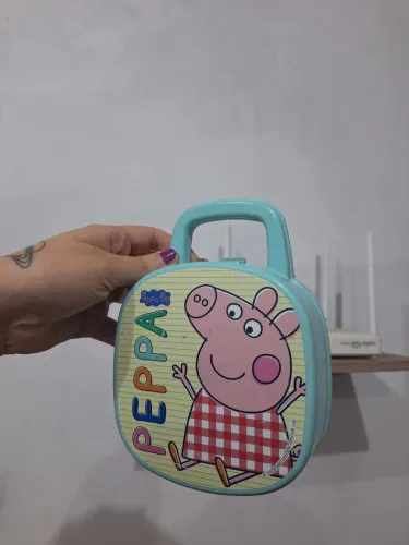 Maletinha peppa pig de brinquedo