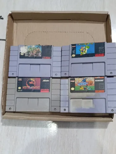 Cartuchos de super Nintendo