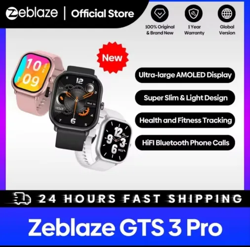 Relógio Zeblaze GTS 3 Pro
