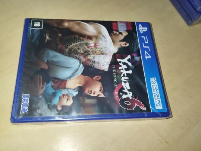 Jogos Yakuza 6 sega ps4