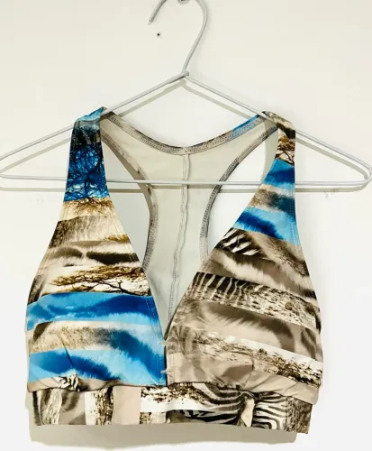 Top fitness estampado Oxyfit tam M